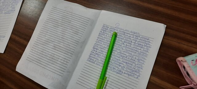    Боец поблагодарил ивановских школьников за письма поддержки