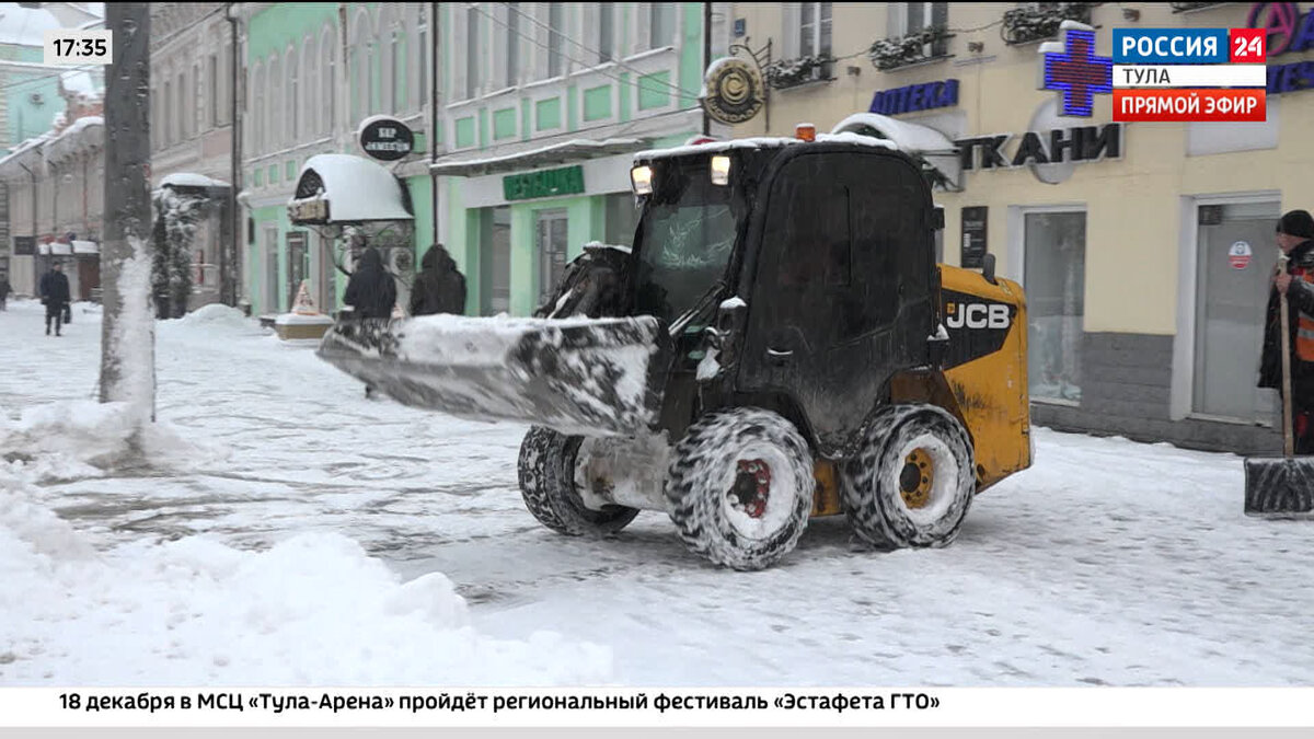 Не только снегопад может нагрянуть неожиданно, но и проверка | Вести Тула |  Дзен