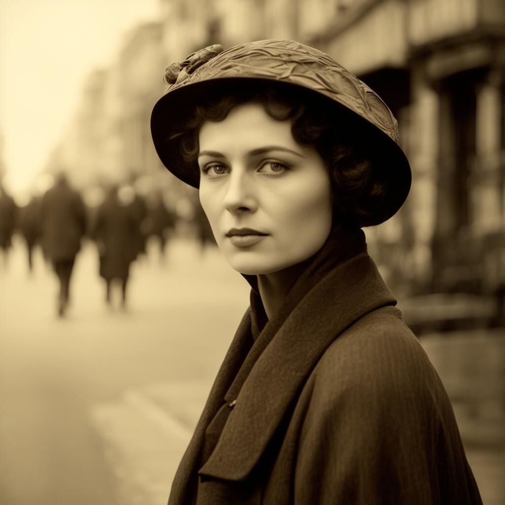 На улице города. Нейросеть Kandinsky 3.0.