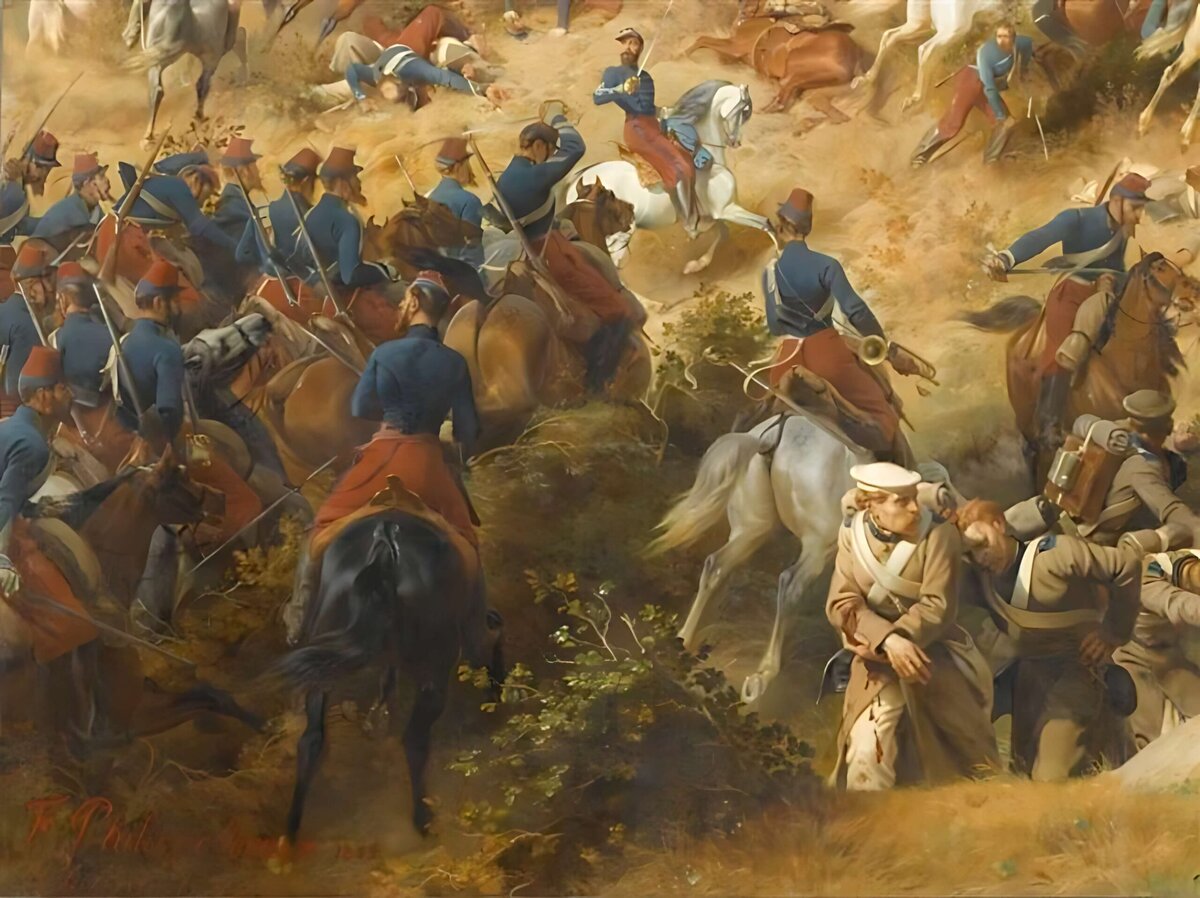 Анри-Феликс Филиппото — Сражение при Балаклаве. 1860
