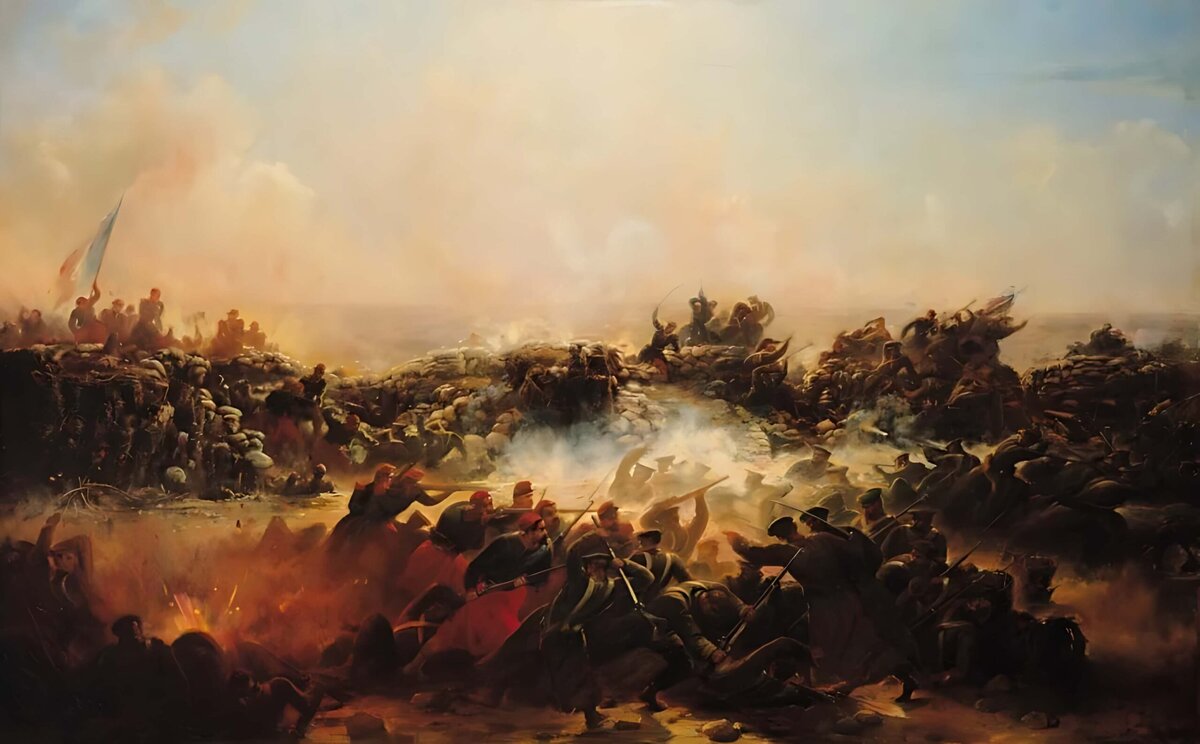 Жан-Пьер Ланглуа — Сражение за Севастополь.1860
