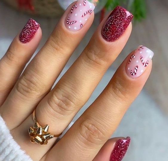 Модный зимний маникюр. 30 идей, которые украсят ваши ручки