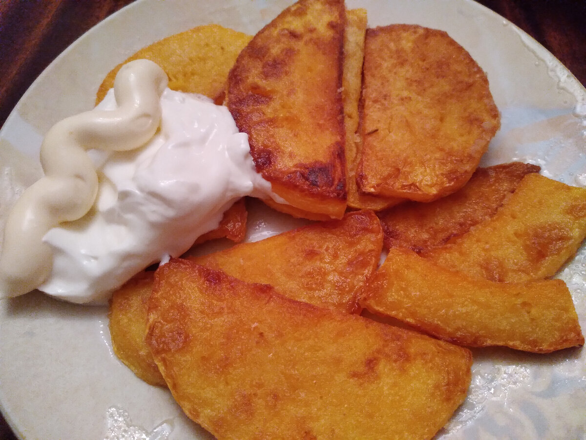 Тыква в панировке