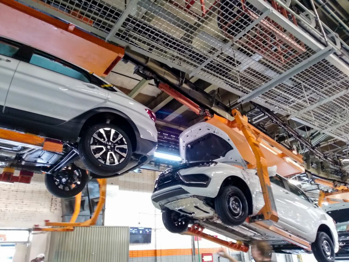 Производительность линии составит 25 автомобилей в час.  Фото: ФедералПресс / Светлана Возмилова