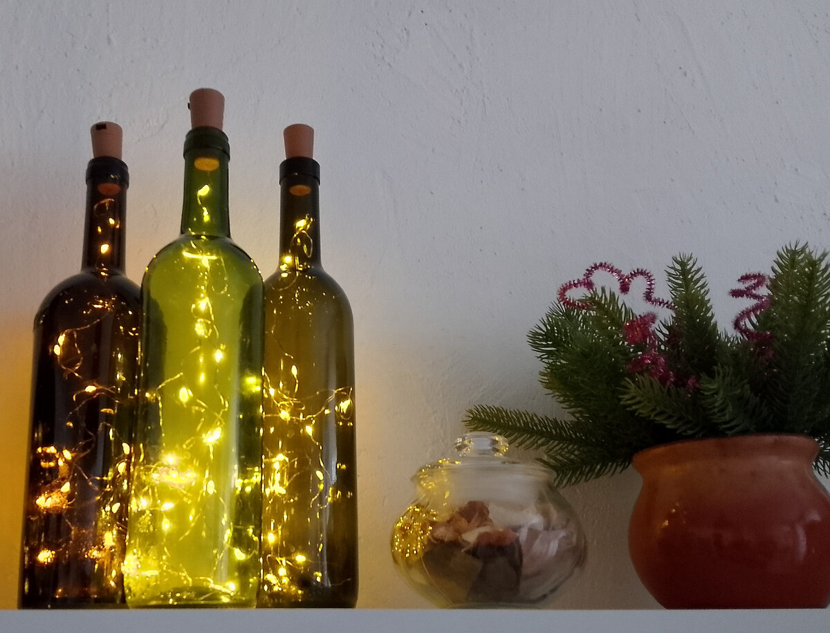 Новогодний декор, фото автора. 