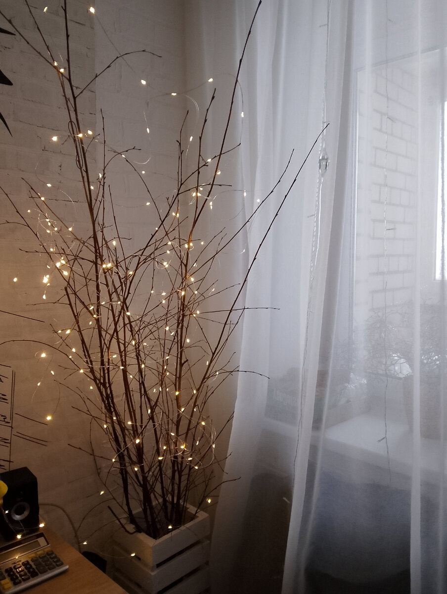 Новогодний декор, фото автора. 