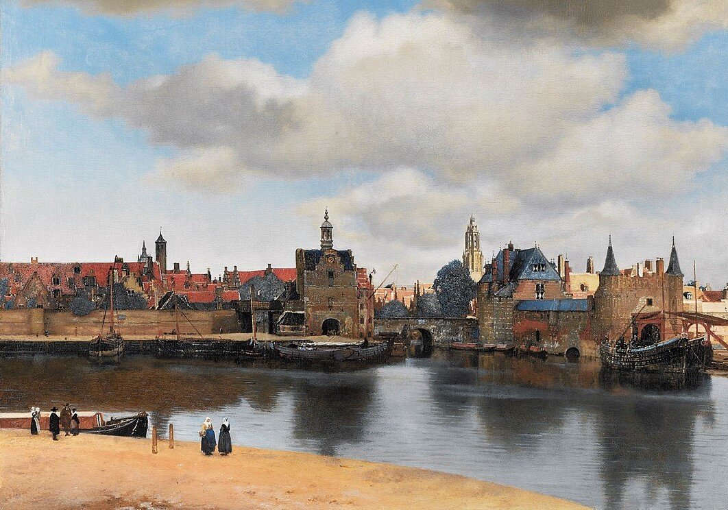 "Вид Делфта" кисти Яна Вермеера