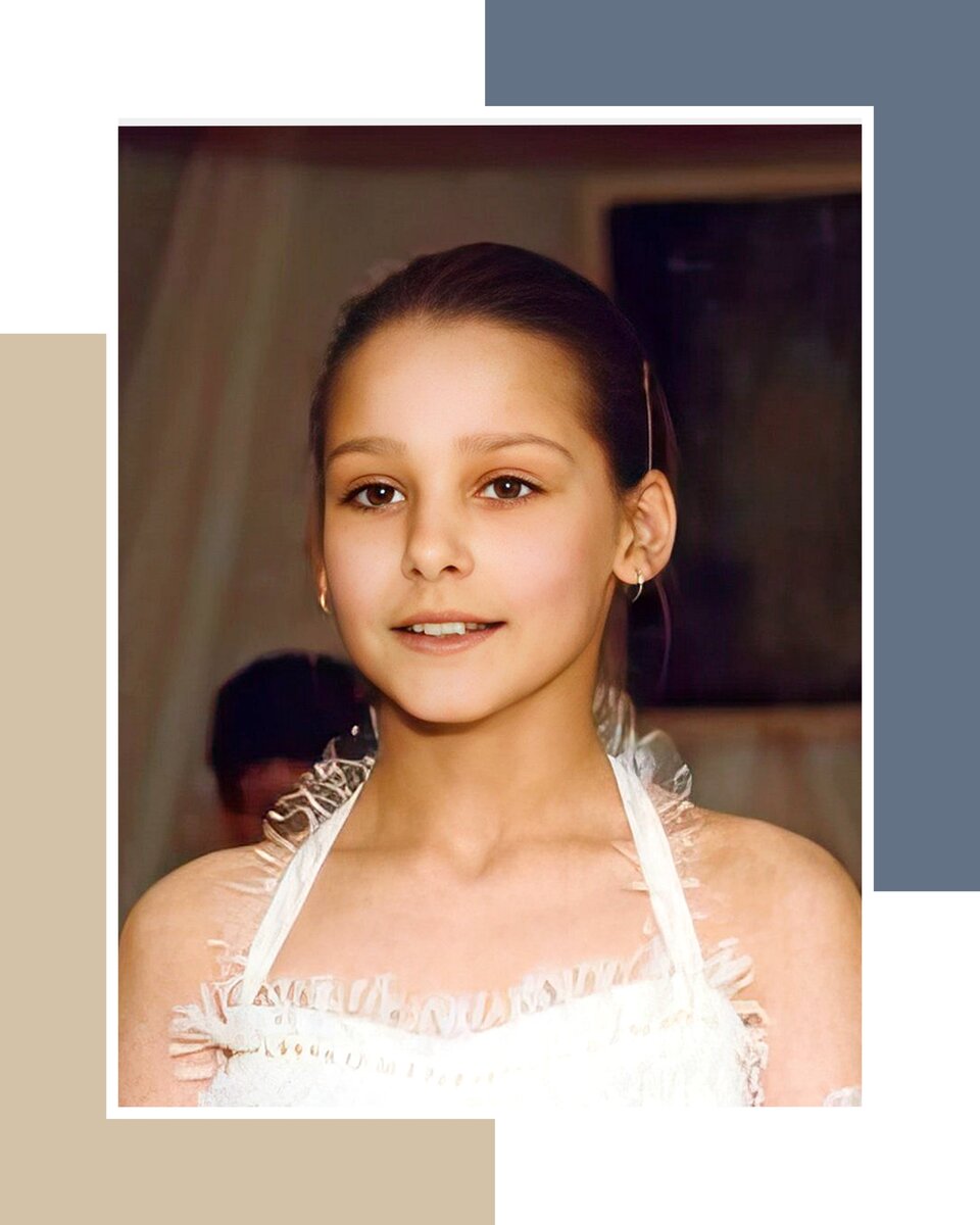 Глафира Тарханова в детстве