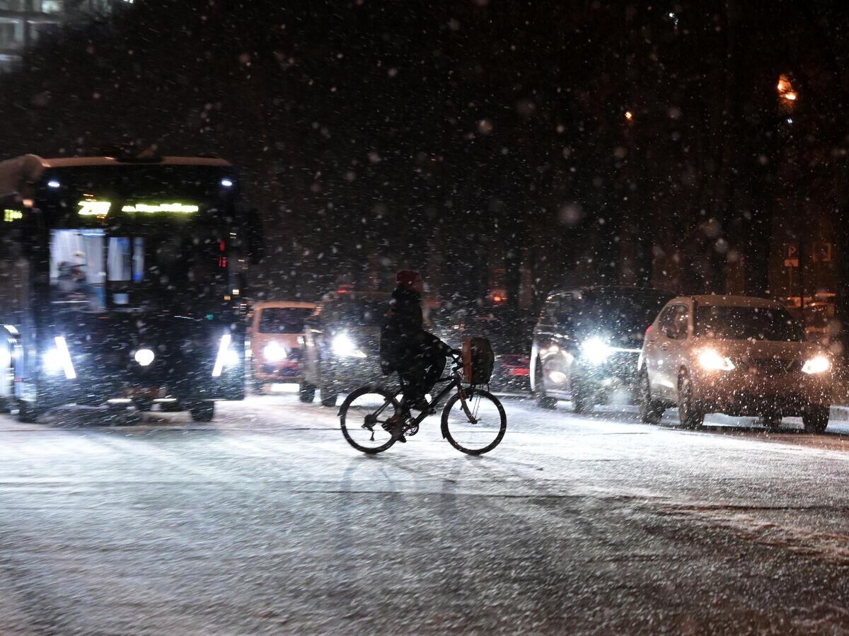    Снег в Москве© РИА Новости / Евгений Биятов