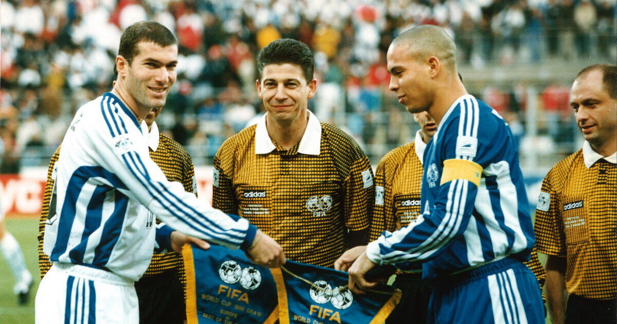 Ronaldo and Zidane Retro