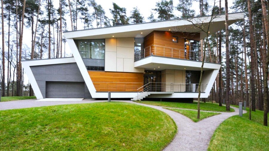 Необычная архитектура? Почему бы и нет.