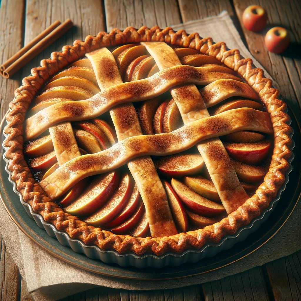 Американский яблочный пирог (Apple pie)