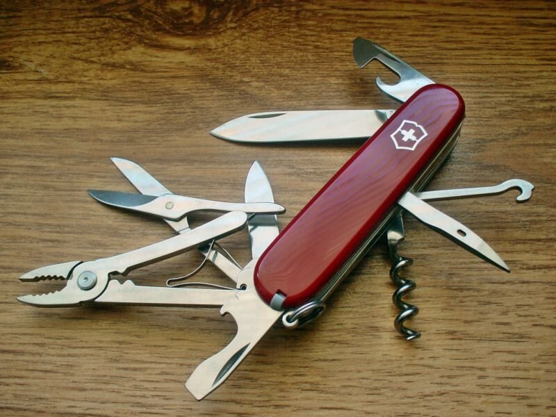 Victorinox Deluxe Climber. Фото взято из открытых источников.