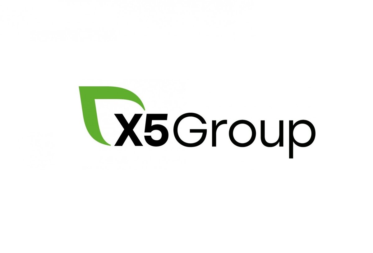 Х5 Retail Group logo. X5 Group.