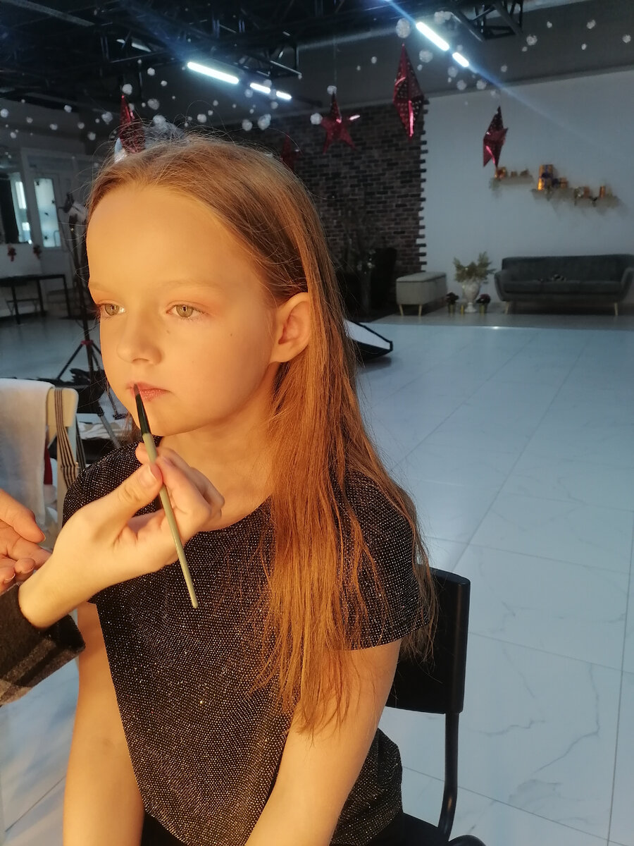 Подготовка к фотосессии. 