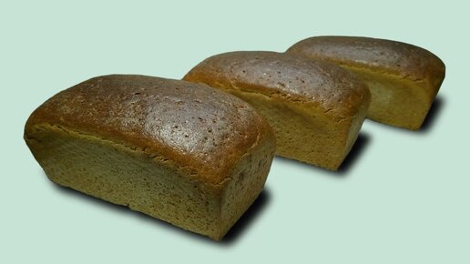Украинский формовой хлеб на жидкой закваске ГОСТ