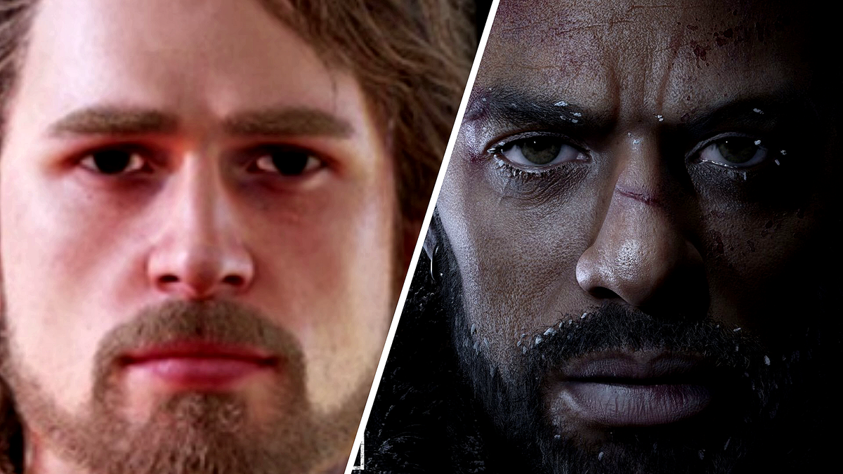 У двух разных игр одно лицо? 