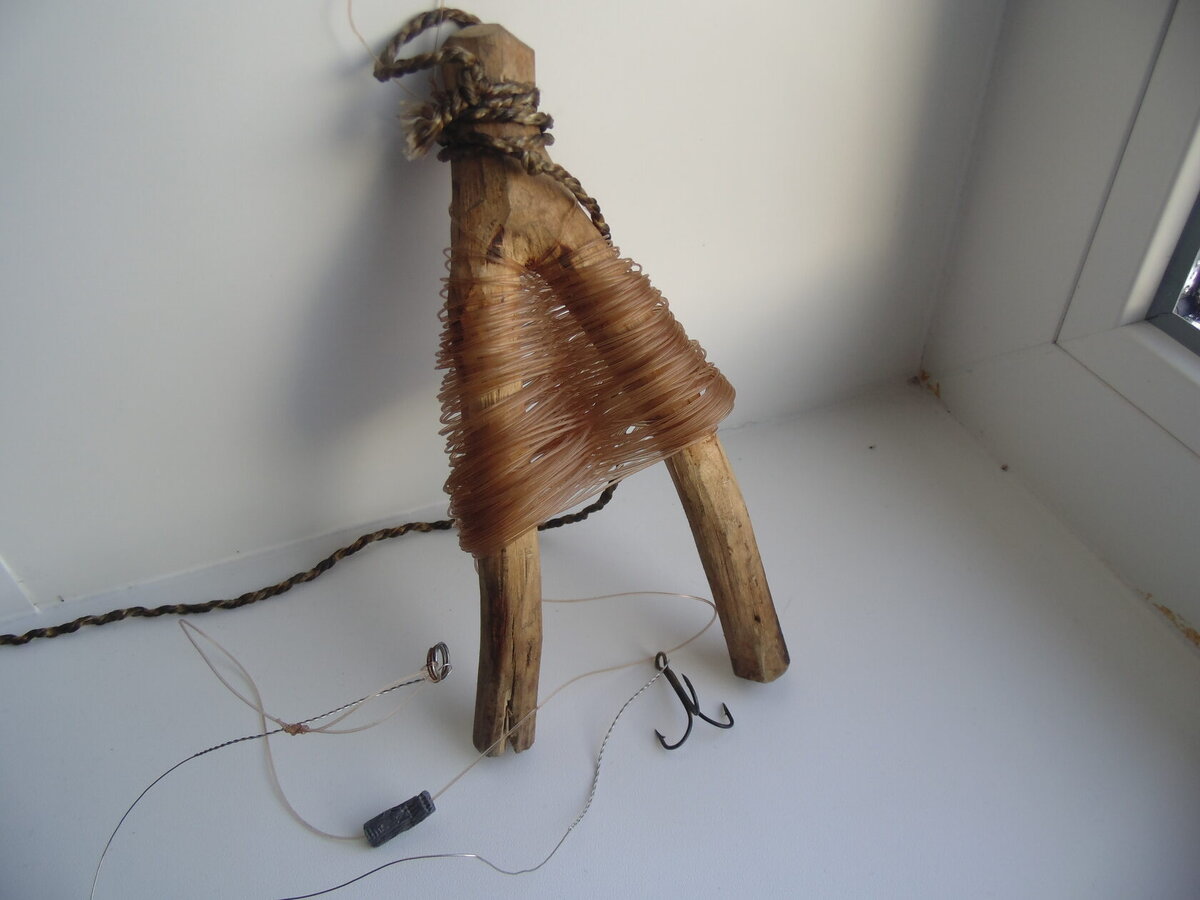 Рогатка для ловли хищников.