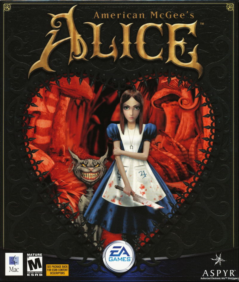 Американ МАКГИ Элис обложка. Алиса игра 2000. American MCGEE'S Alice обложка.