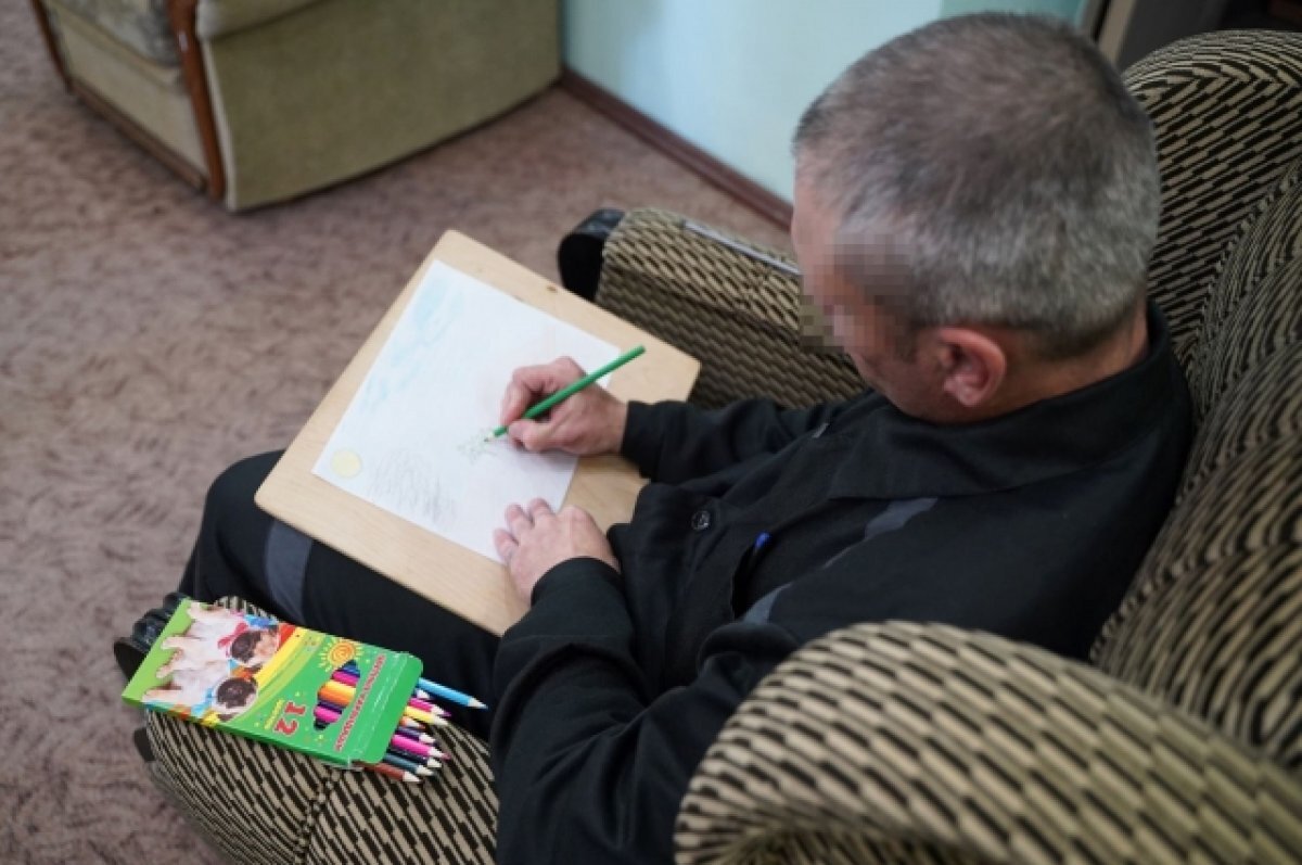    Арт-терапия одна из методик работы с заключёнными.