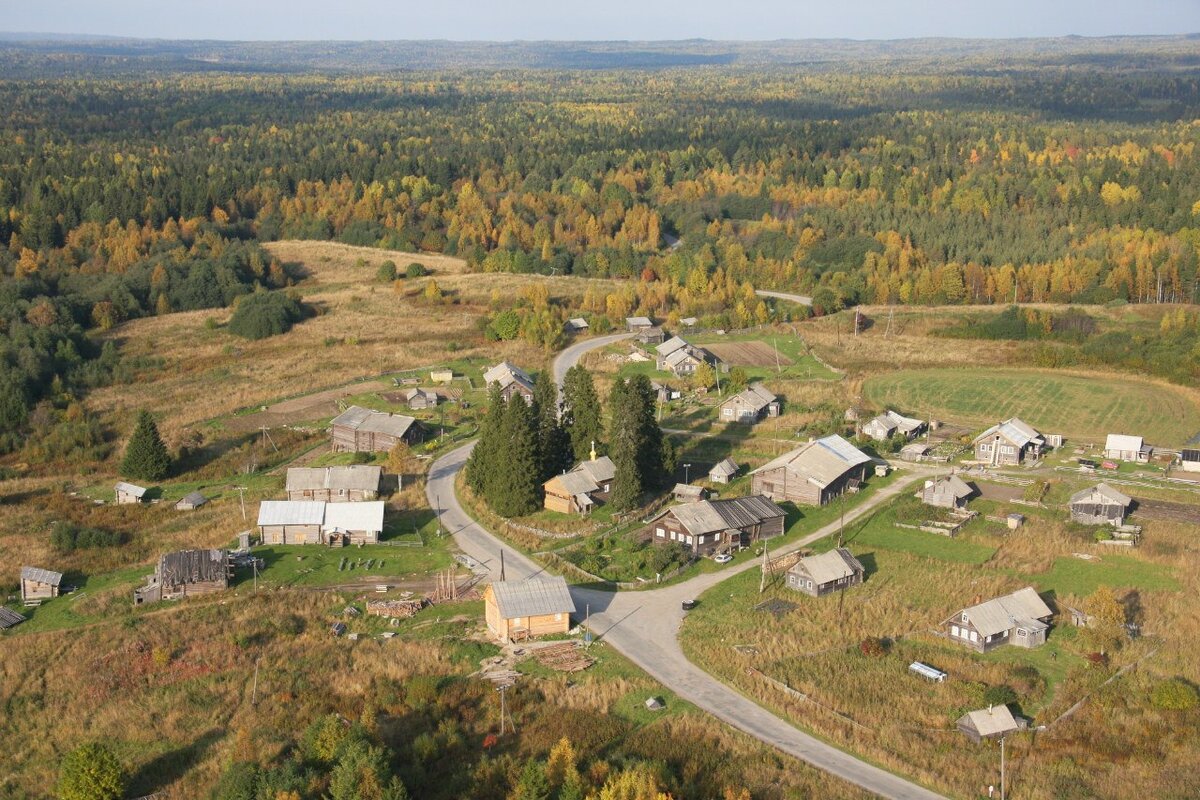 Красивая деревня Карелии самая деревня Кинерма