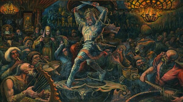    © Картина Махарбека Туганова/ фото: Дзерасса Биазарти