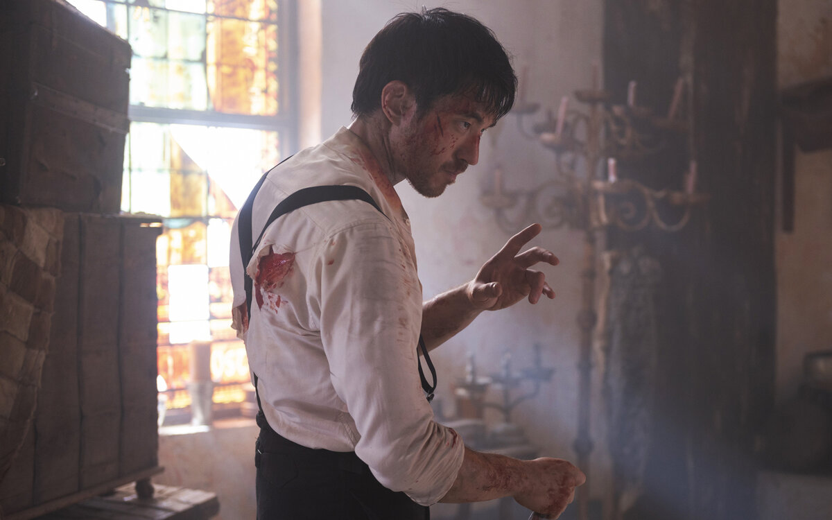 Кадр из сериала «Воин», 3-й сезон, 2023