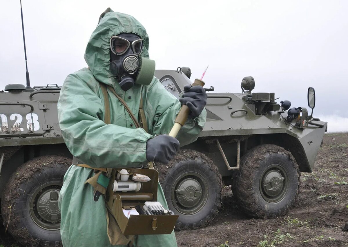 Рис. Проведение химической разведки. Источник: lsop.ru