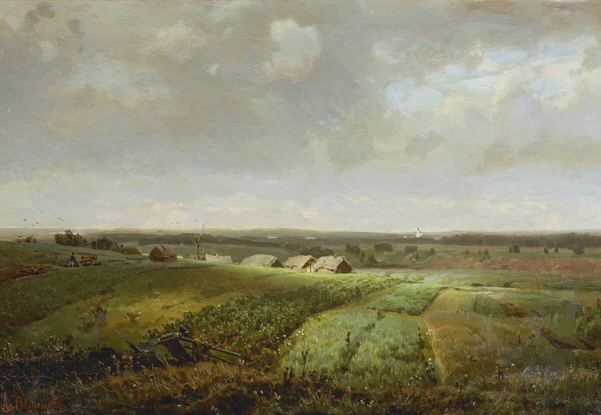 "Родина" (1886). Художник Апполинарий Васнецов