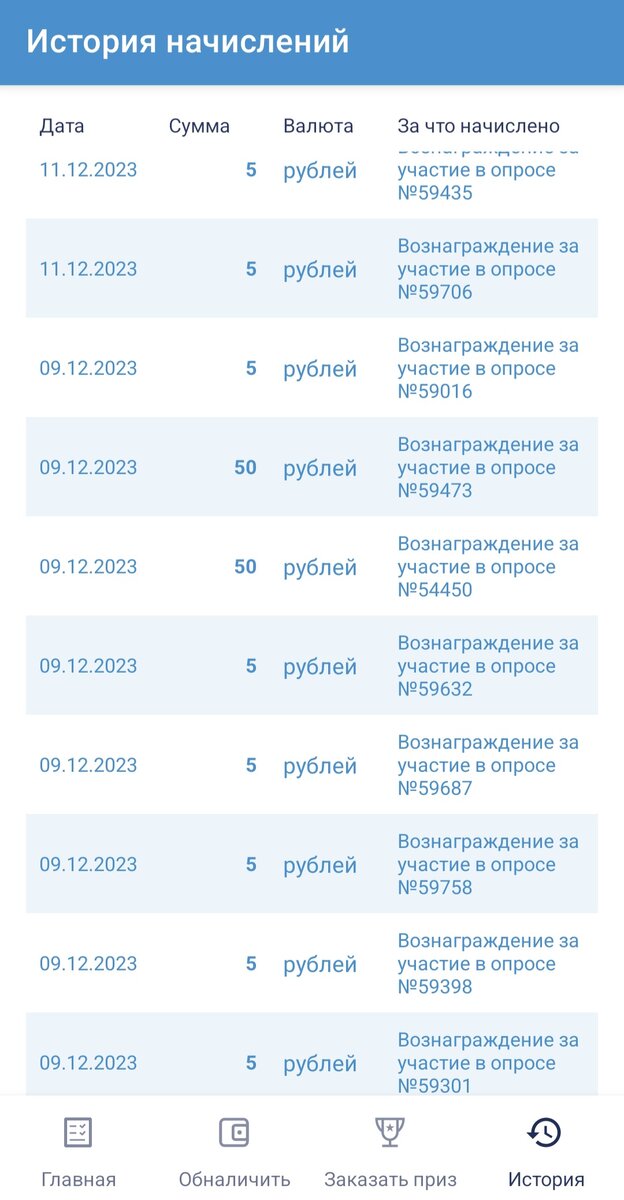 Скрин с моего кабинета