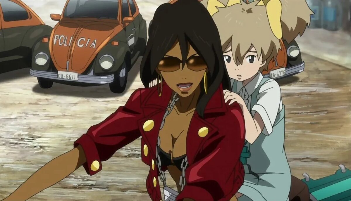 Кадр из аниме «Митико и Хаттин»   📷