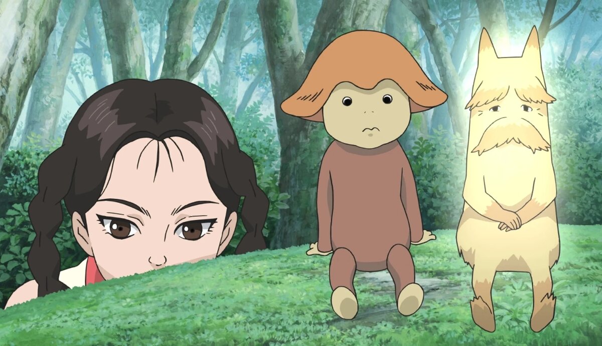 Кадр из аниме «Лес Миёри»   📷