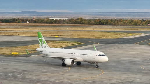 Airbus A320 а/к S7 Airlines | Рейс Самара — Москва