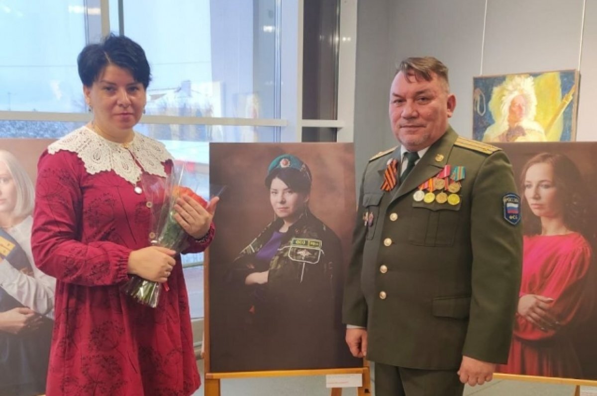    В Железногорске женам военных посвятили фотовыставку в музее