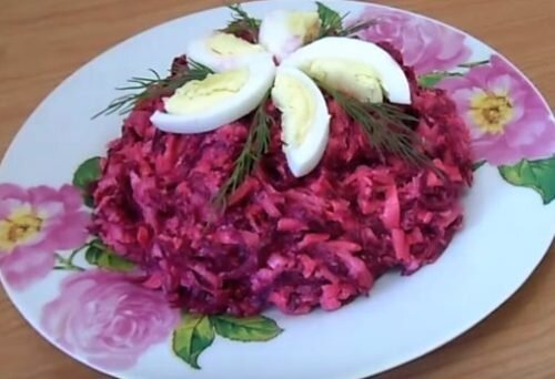 Легкий салат из свеклы и моркови - пошаговый рецепт с фото