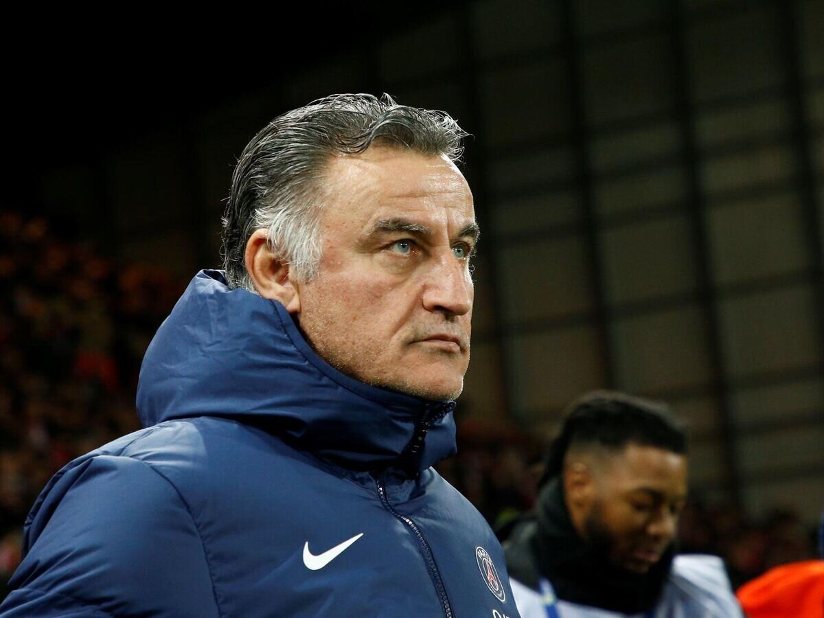    Главный тренер "ПСЖ" Кристоф Гальтье© Фото : Пресс-служба ФК "ПСЖ"