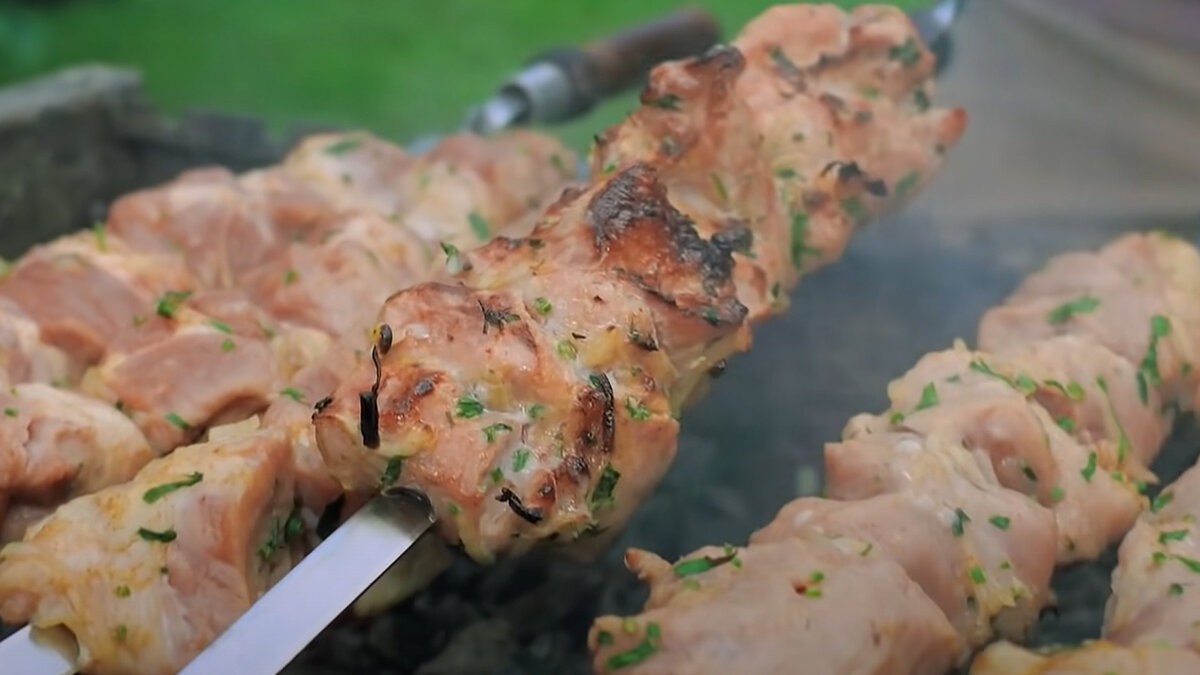 Свиной шашлык