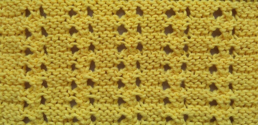 Изнаночная сторона узора