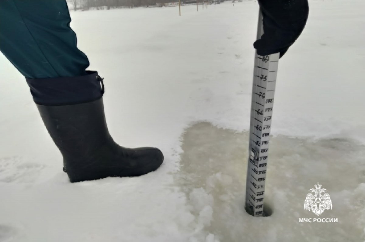    Открыта первая в Татарстане официальная ледовая переправа через Волгу