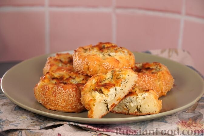 Печенье из миндаля и яблоками