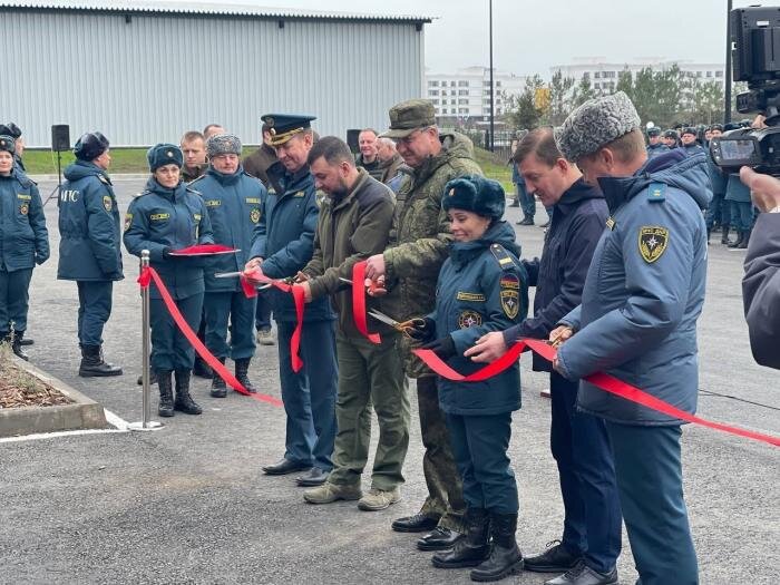 В Мариуполе открыли пожарно-спасательную часть 