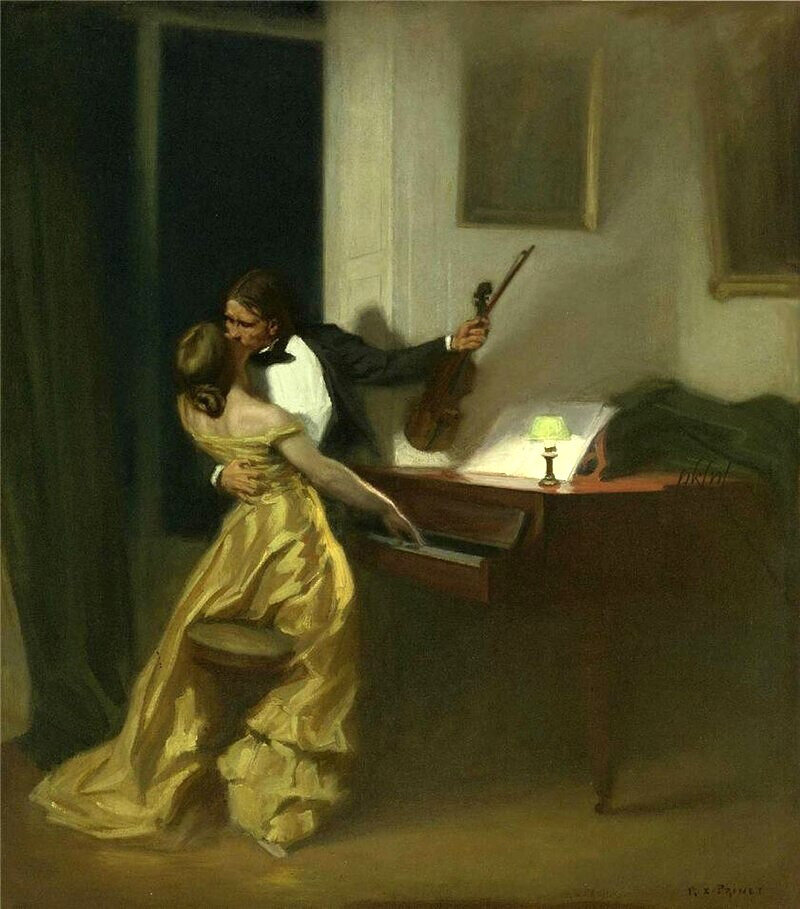 Rene-Xavier Prinet The Kreutzer Sonata, 1901