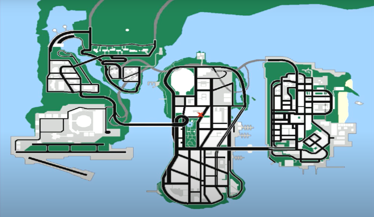 GTA карты игровых миров с 3 по 6 часть | МойВыбор | Дзен