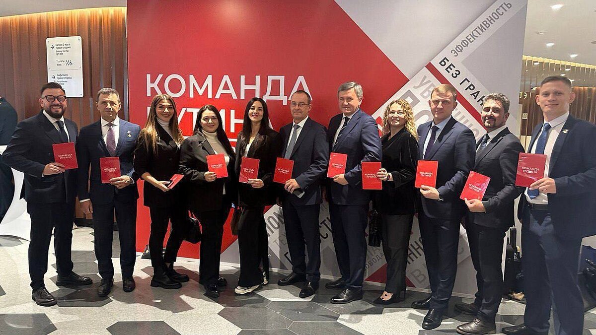    Глава Краснодара: я рад быть частью огромной команды Владимира Путина. Фото: t.me/emnaumov