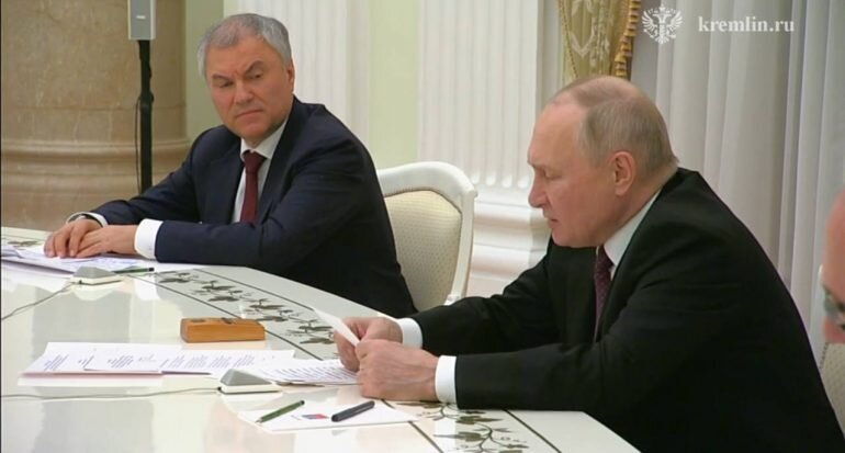    Фото: скриншот видео пресс-службы Кремля