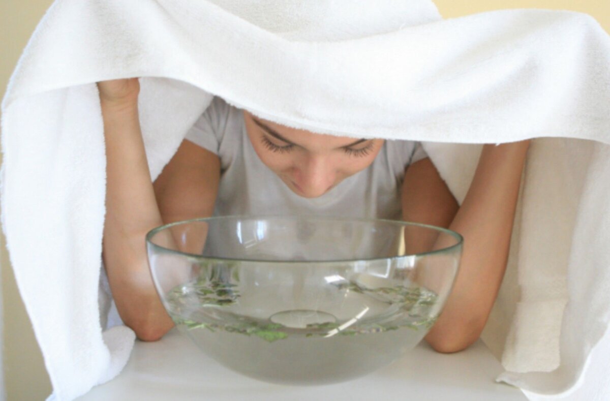 Паровая ванночка от черных точек 