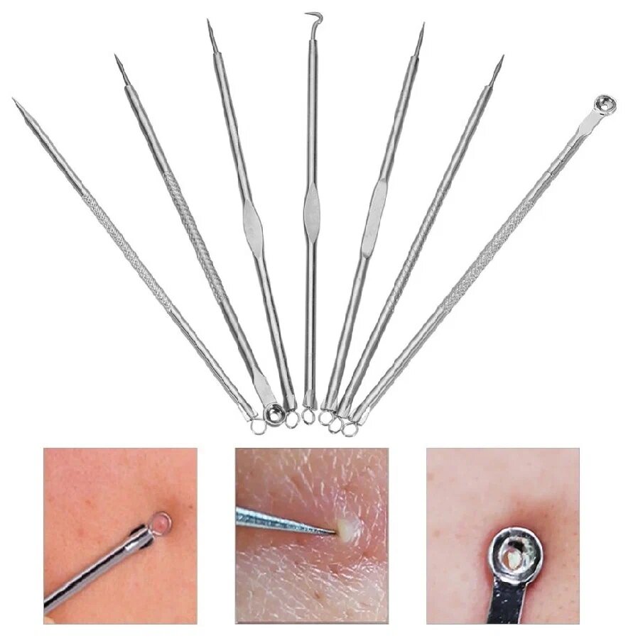 Инструменты для чистки лица 