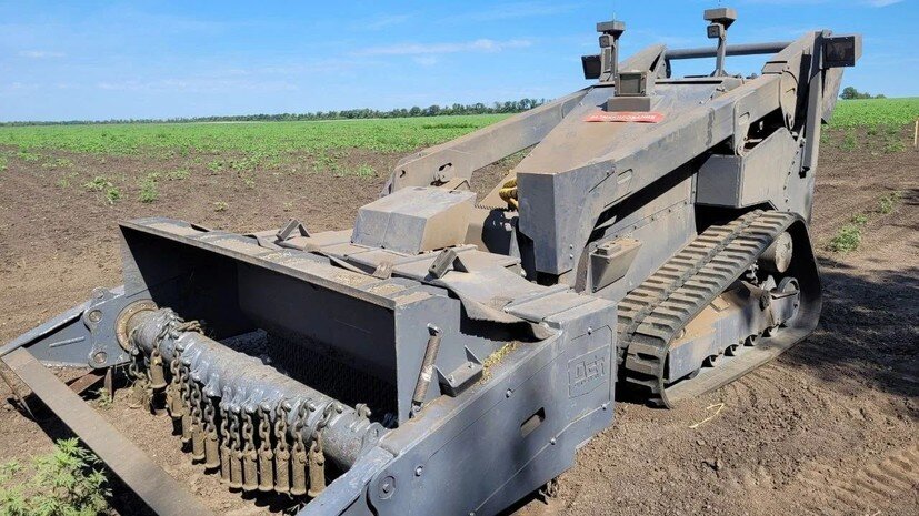     Роботизированный комплекс разминирования разработки «ДСТ-Урал»  «ДСТ-Урал»