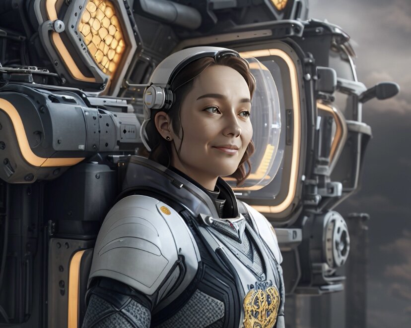 Сделано ИИ по фотографиям автора, Ульяны Лауды