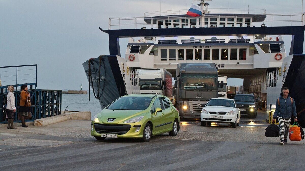 Керченская паромная переправа. Фото из свободного доступа.